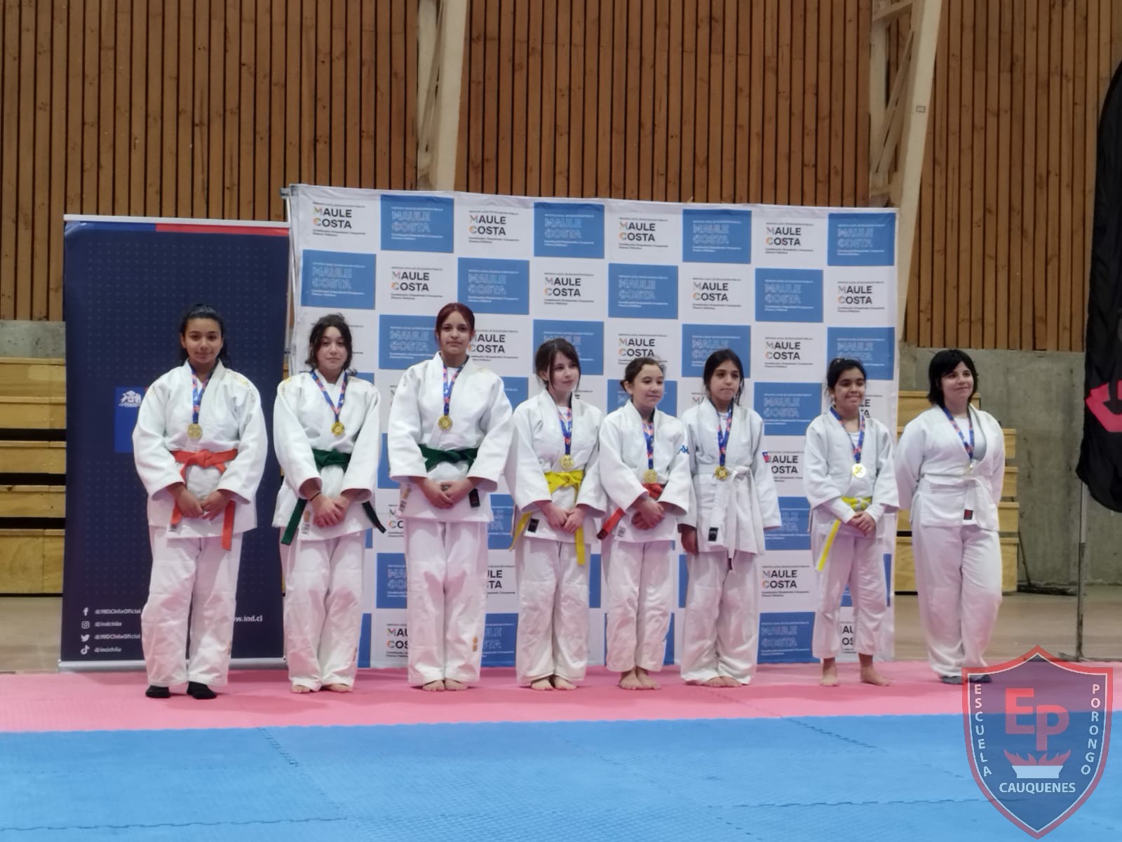¡Judo de Oro en Cauquenes!